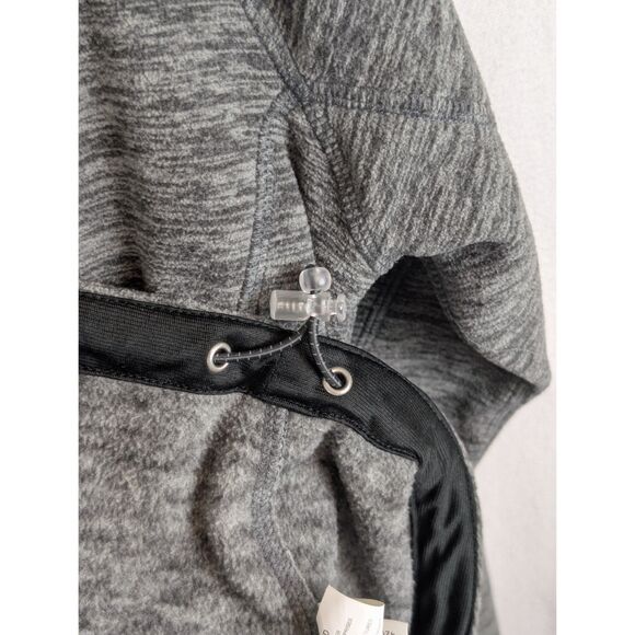 Free Country Full Zip Hooded Fleece Jacket Gray Women's Size Large - Picture 7 of 12